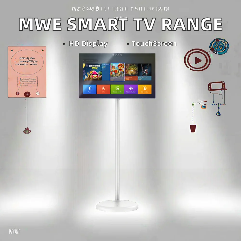Clearance Products 22/24/32/43 Inch Android Smart TV Mobile Entertainment Screen Indoor EU/US Local Stock Education